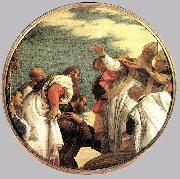VERONESE (Paolo Caliari) The People of Myra Welcoming St. Nicholas oil painting reproduction